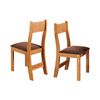 Juego de Comedor Altavision Florencia 4 Sillas Miel Caf&eacute;