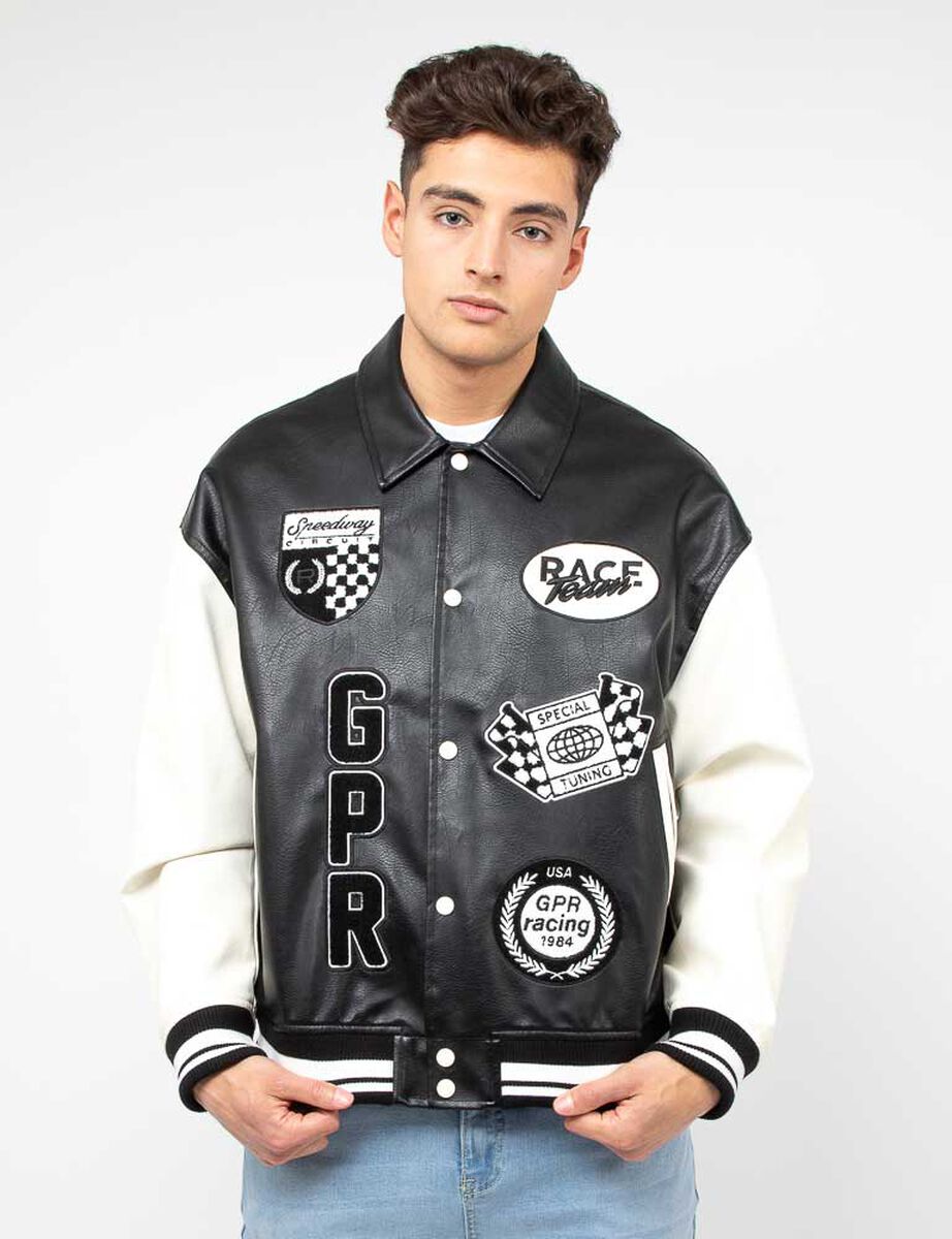 Chaqueta Ecocuero Hombre Icono