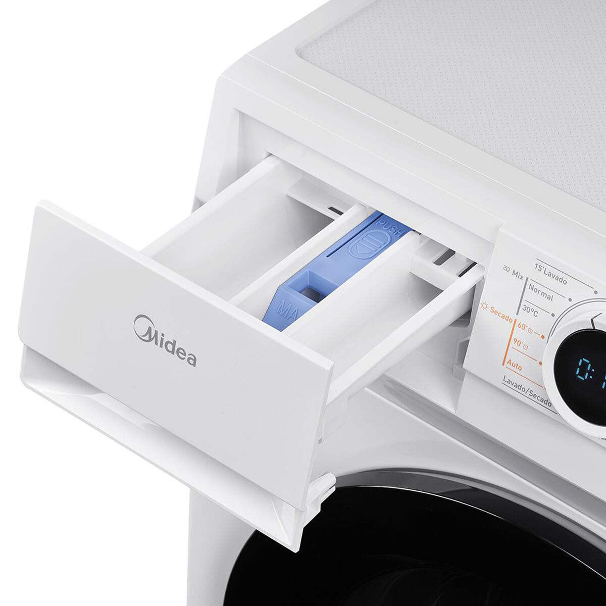 Lavadora Secadora Midea MF100D110B/W 11/8 kg.