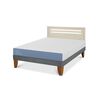 Cama Europea CIC 2 Plazas Excellence + Respaldo Munich Alpino