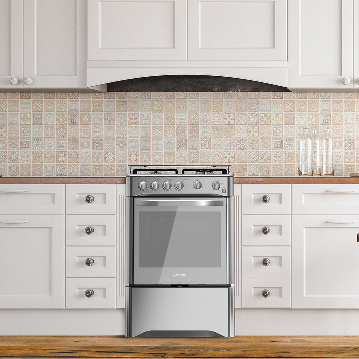 Cocina a Gas Fensa F CR91+ T 4 Quemadores