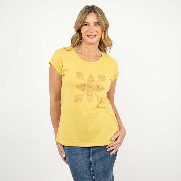 Polera Manga Corta Mujer Portman Club
