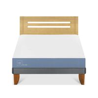 Cama Europea CIC 2 Plazas Excellence + Respaldo Munich Mostaza