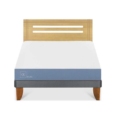 Imagen 1 del producto Cama Europea CIC 2 Plazas Excellence + Respaldo Munich Mostaza