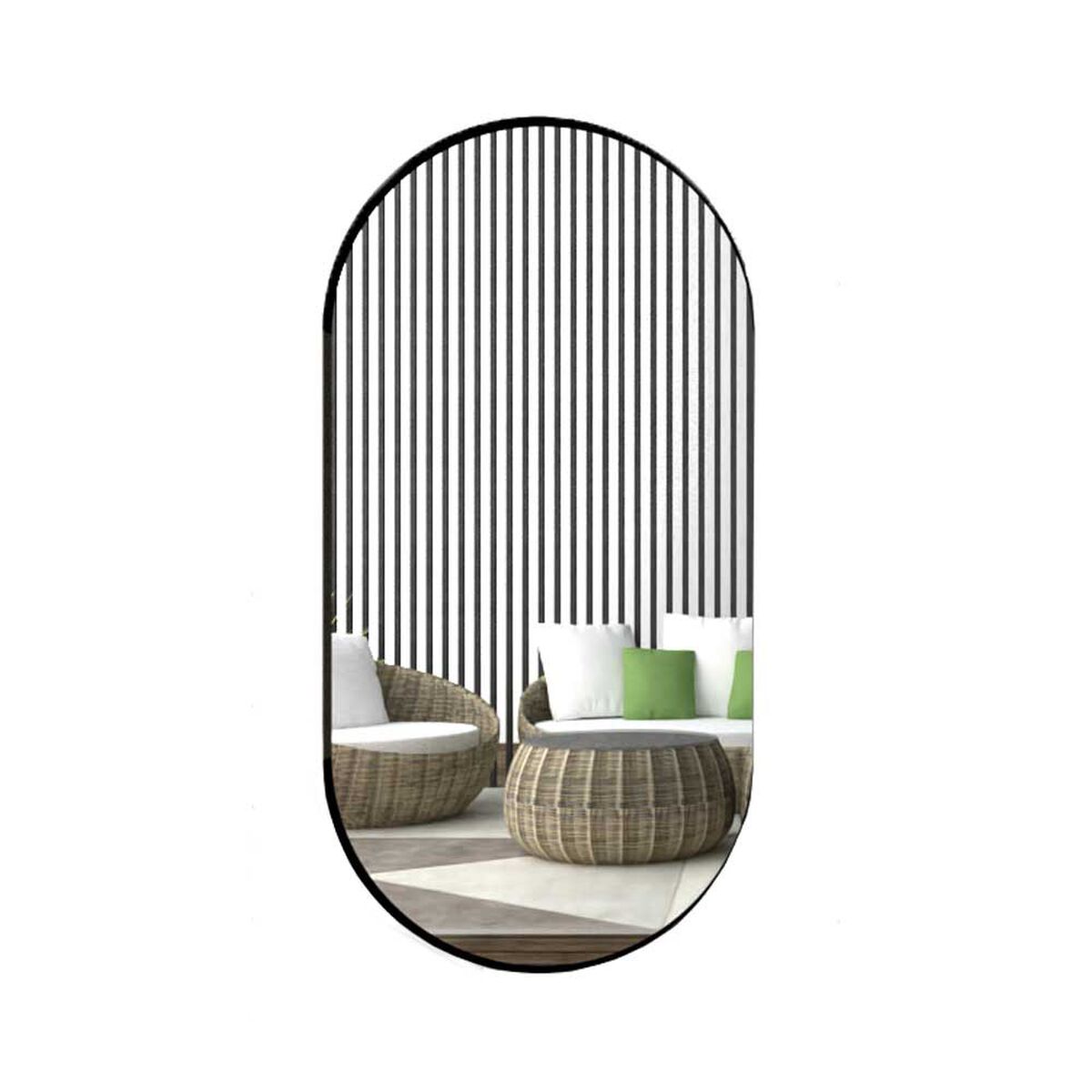 Espejo de Vidrio TuHome Lukman 100 x 50 cm