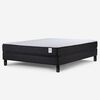 Combo Cama Europea Rosen 2 Plazas Wave + Respaldo + 2 Veladores Casanova 2 Plazas Jequitiba