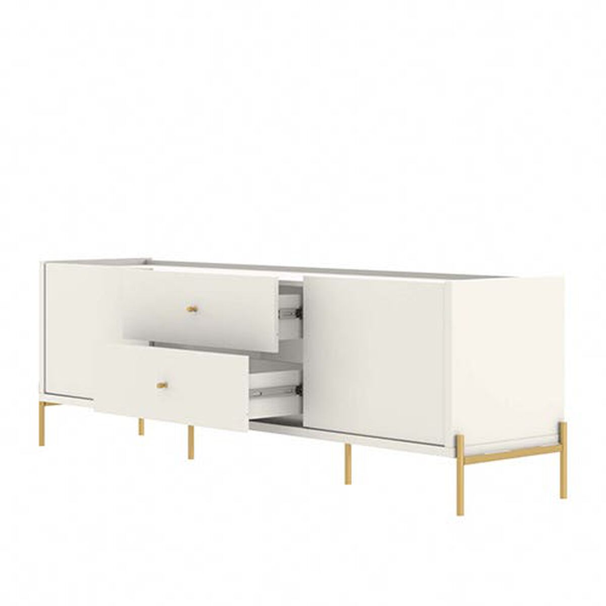 Rack TV Decocasa Jasper Hasta 50" Off White
