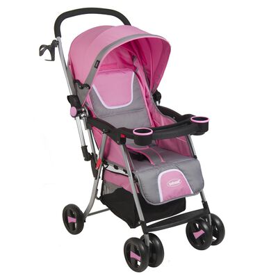Imagen 1 del producto Coche Paseo Bebe Cuna Twister SX Rosa Bebesit