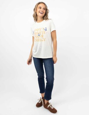 Imagen 2 del producto Polera Manga Corta Mujer Icono Beige, Blanco, Camel, Gris, Navy