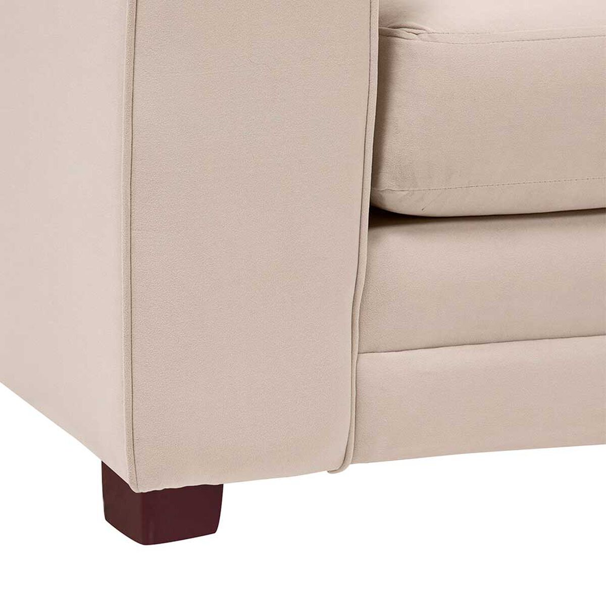 Sof&aacute; Seccional Derecho Living Factory Dubai 5 Cuerpos Beige