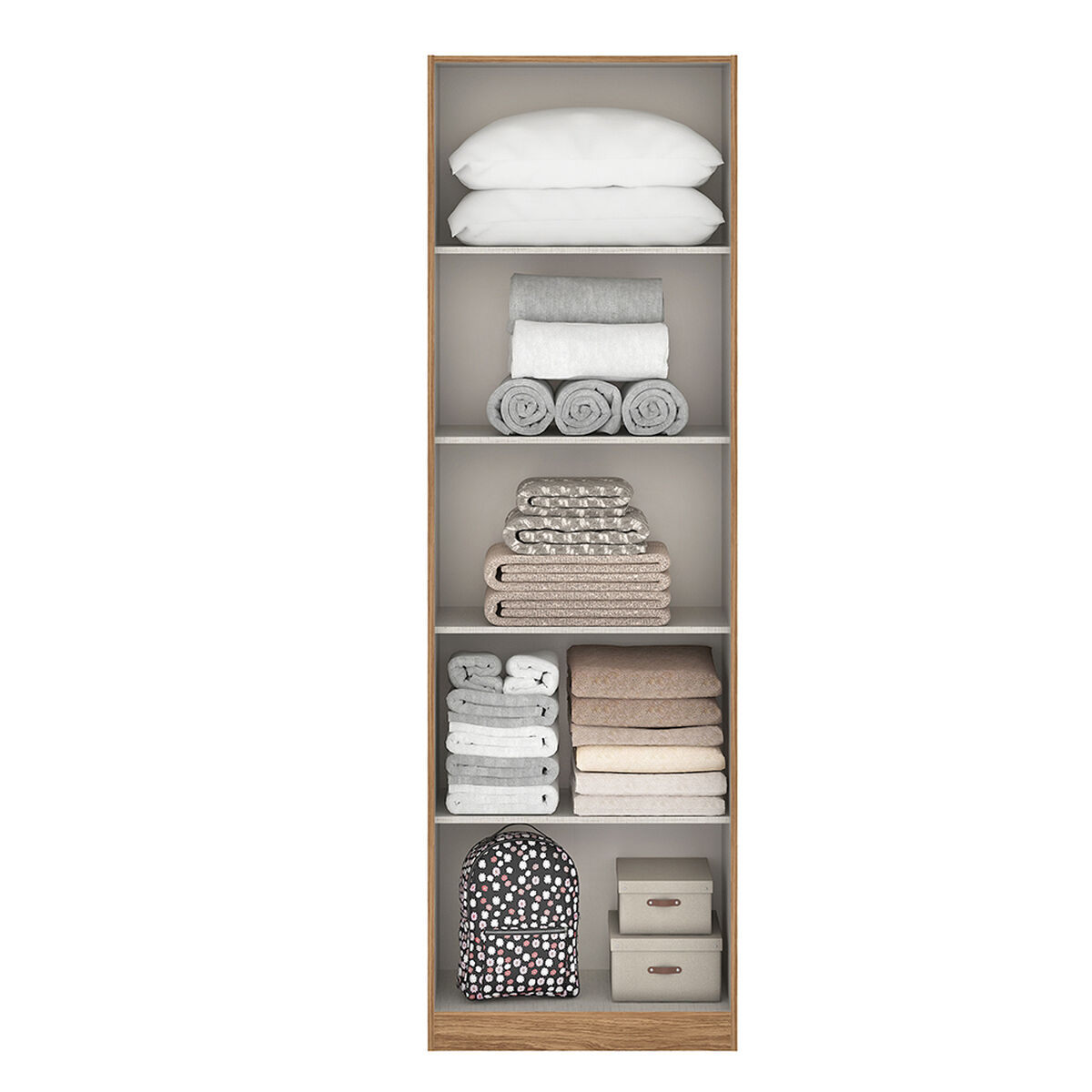 Clóset Vekkahome Cali 2 Puertas 4 Cajones Café