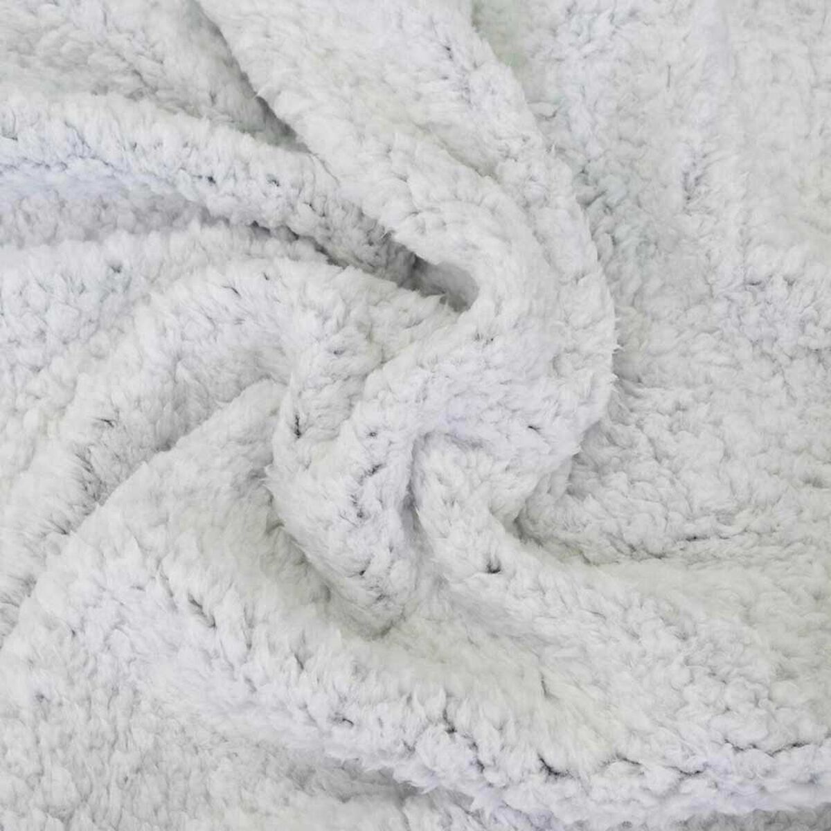 Frazada Poli&eacute;ster Doral 2 Plazas Deluxe Gris Claro