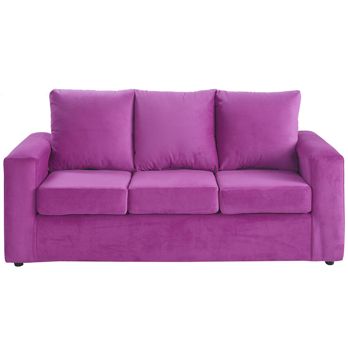Sofá Bodevir Kendy 3 Cuerpos Fucsia