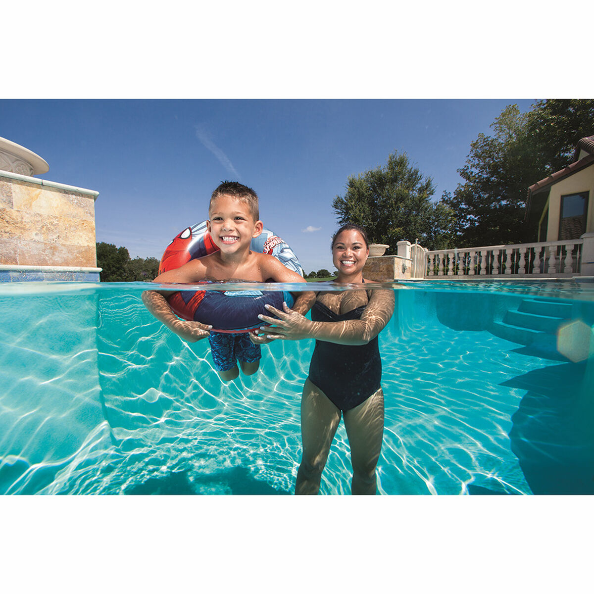 Flotador Aro Inflable Spiderman Bestway