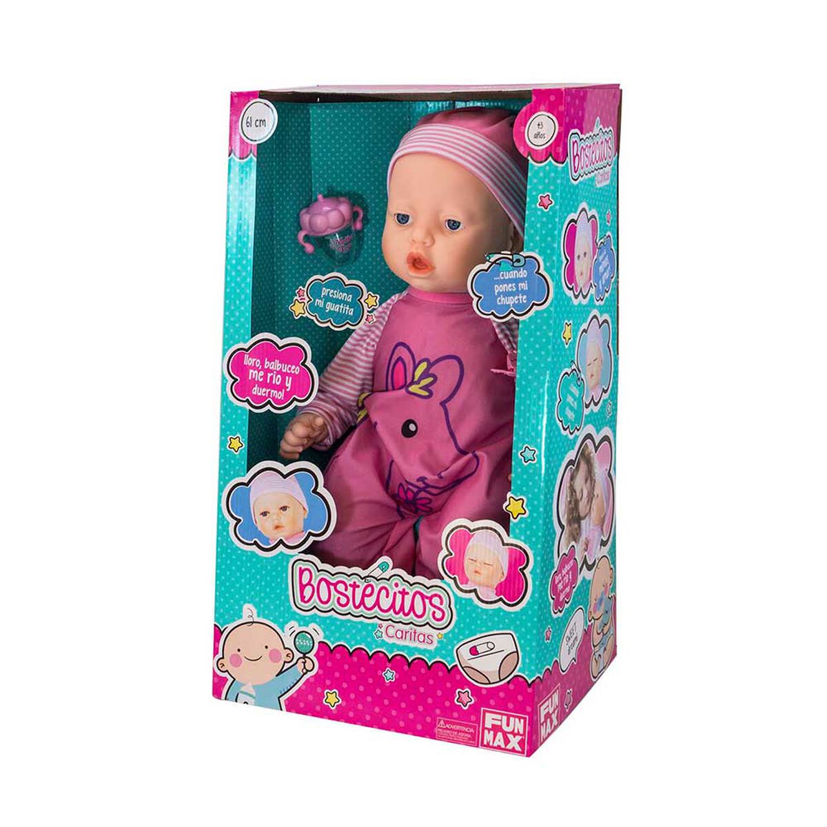 Muñeca Babydoll Caritas Bostecitos