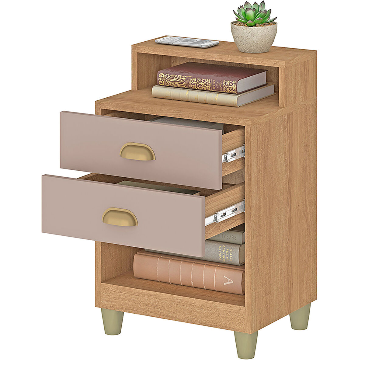 Velador Vekkahome Iconic 2 Cajon Café