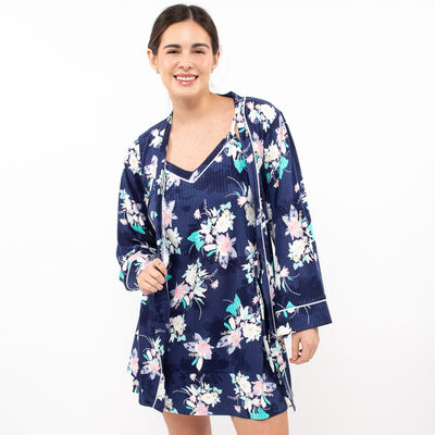 Bata Floreada Mujer Zibel
