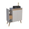 Vanitorio + Lavamanos Vekkahome Lotus 80 Beige