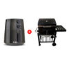 Combo Freidora El&eacute;ctrica Ursus Trotter UT-KERAMIKAIR 3,5 lts. + Parrilla a Carb&oacute;n Casanova XL Premium Acero