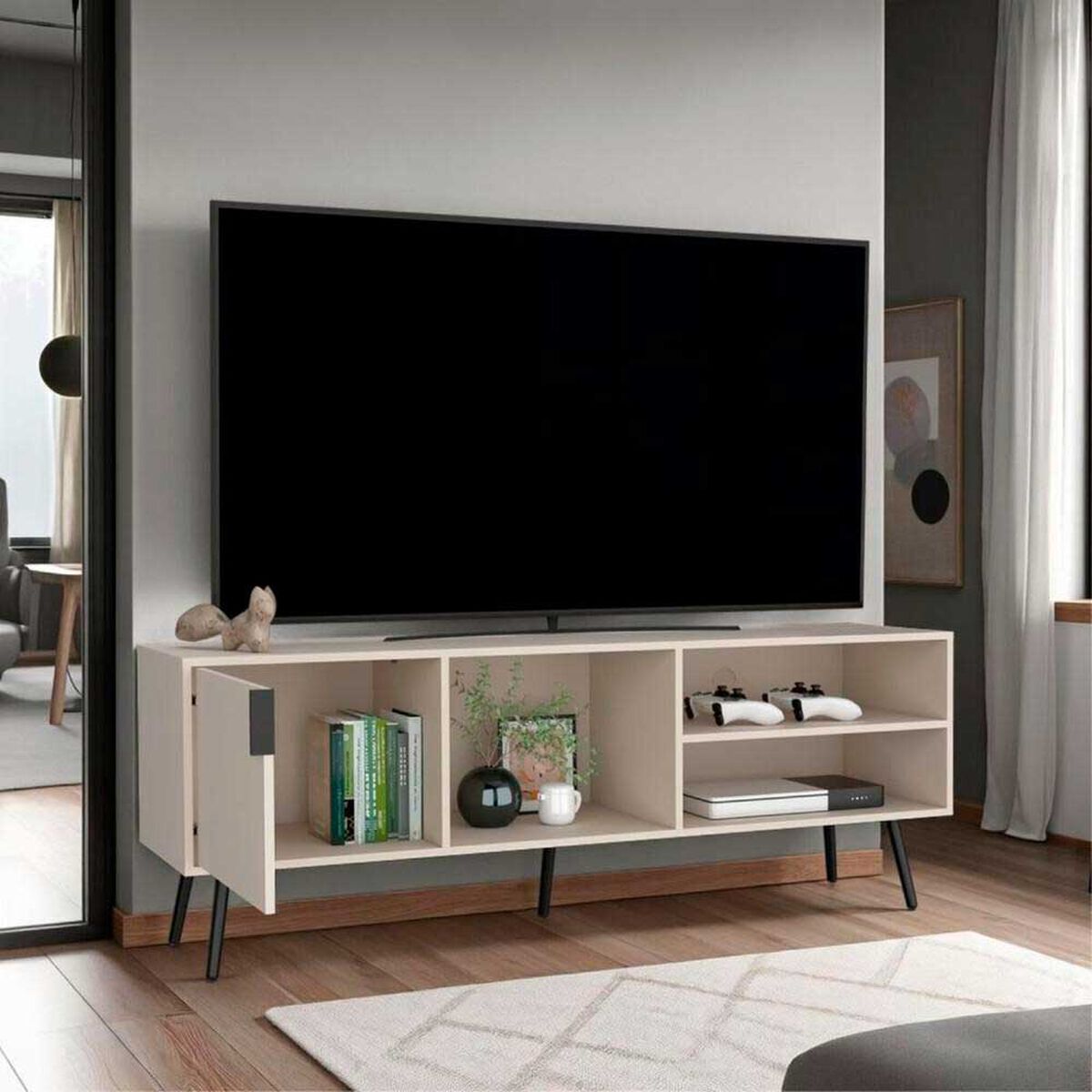 Rack TV TuHome Vulcan 65" Capri