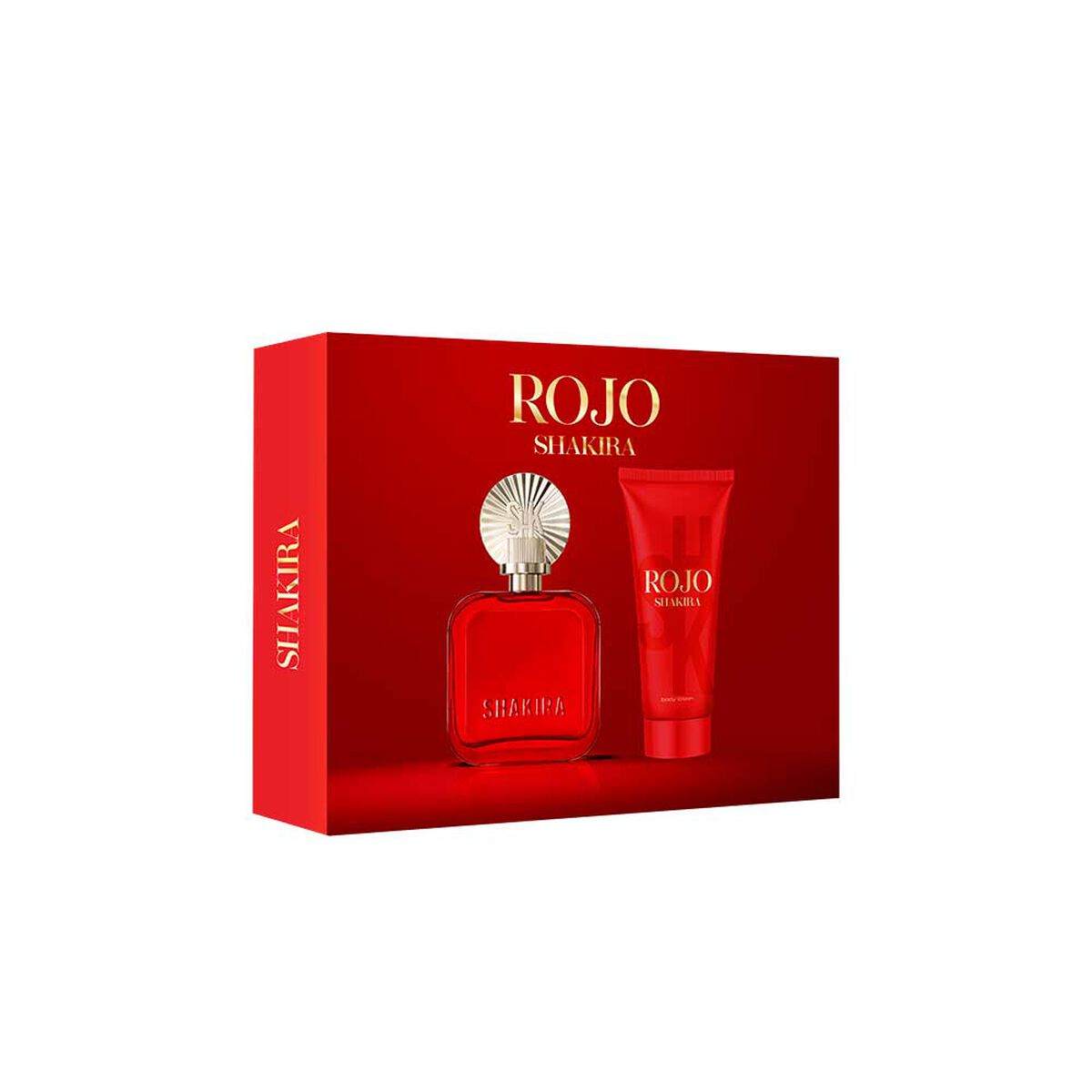 Set Perfume Shakira Mujer Rojo Shakira Eau de Parfum 80 ml + Loción Corporal 75 ml