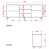 Rack TV TuHome Arces Premium
