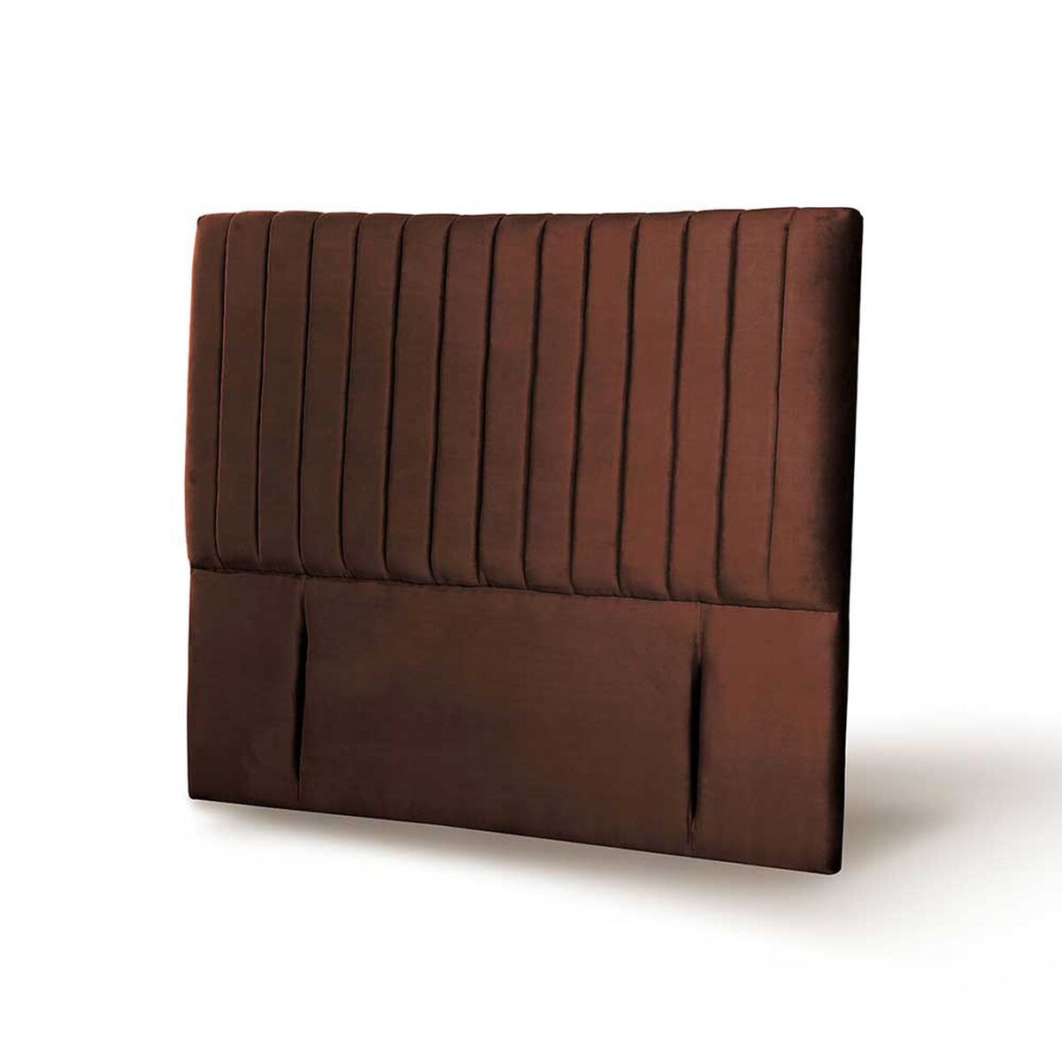 Respaldo Latam Home 2 Plazas Sorrento Tela Velvet Chocolate