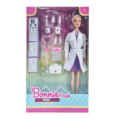 Muñeca de la serie doctora de 29 cm Boonie Pink