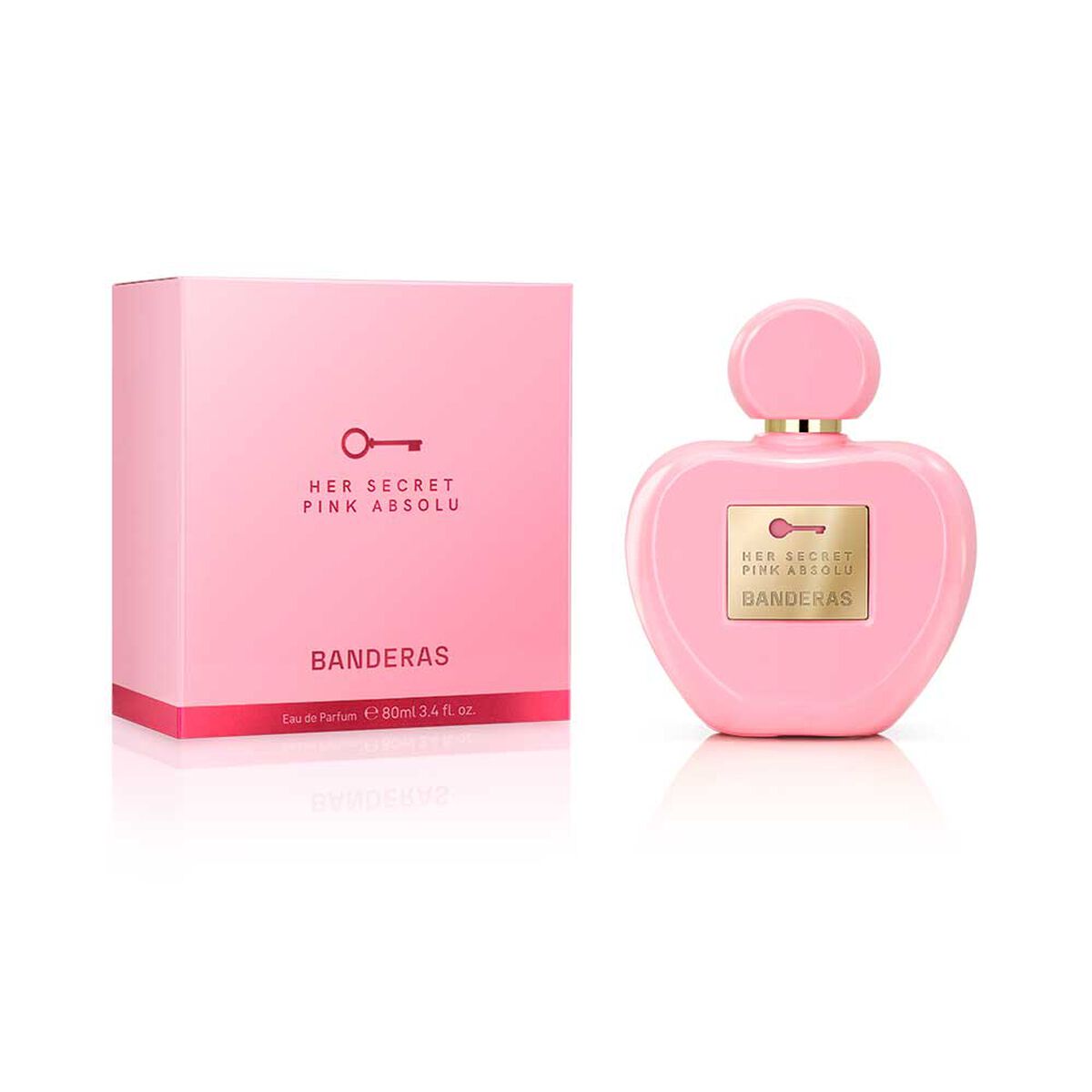 Perfume Antonio Banderas Mujer Her Secret Pink Absolu EDP 80 ml