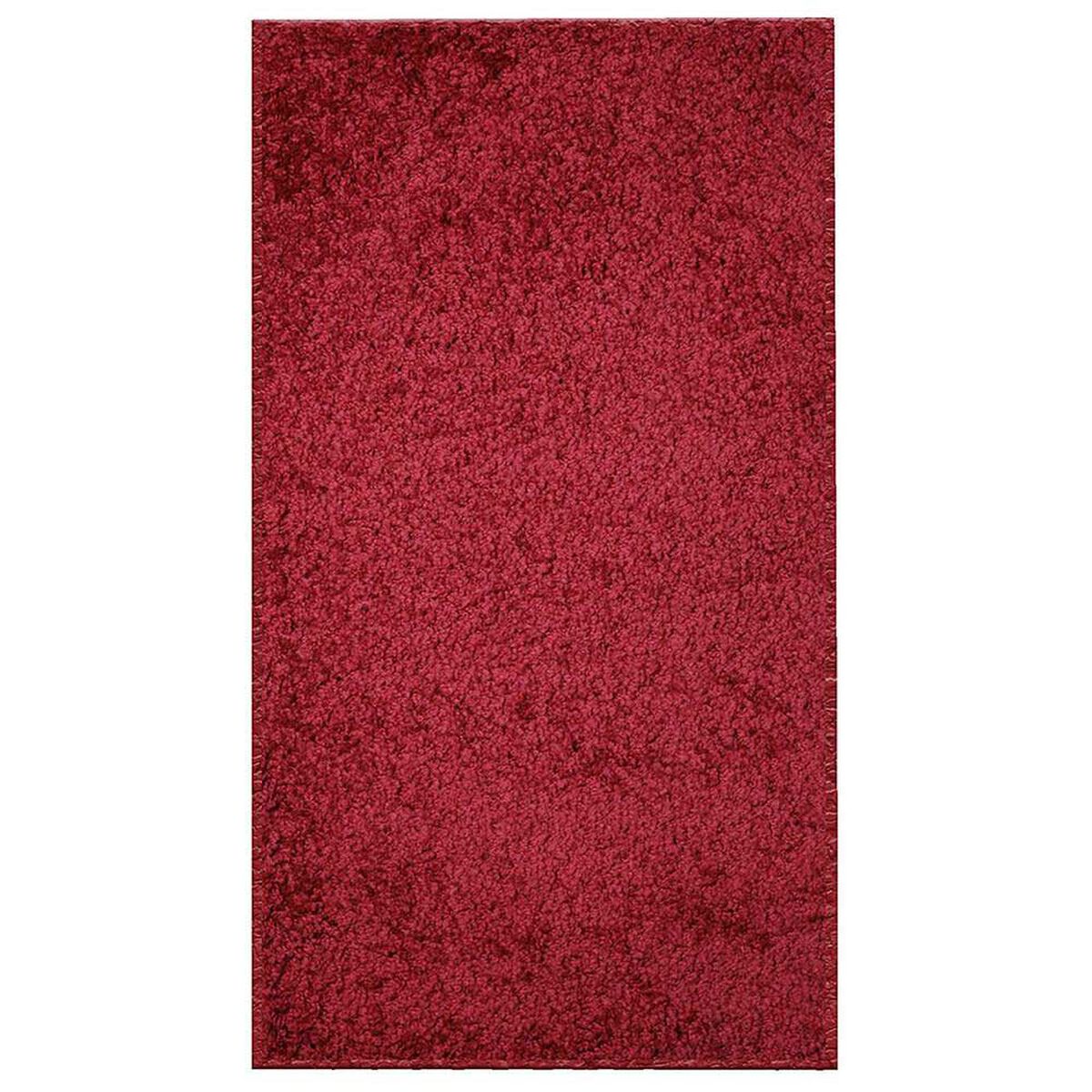 Alfombra Doral Shaggy 180 x 133 cm Rojo