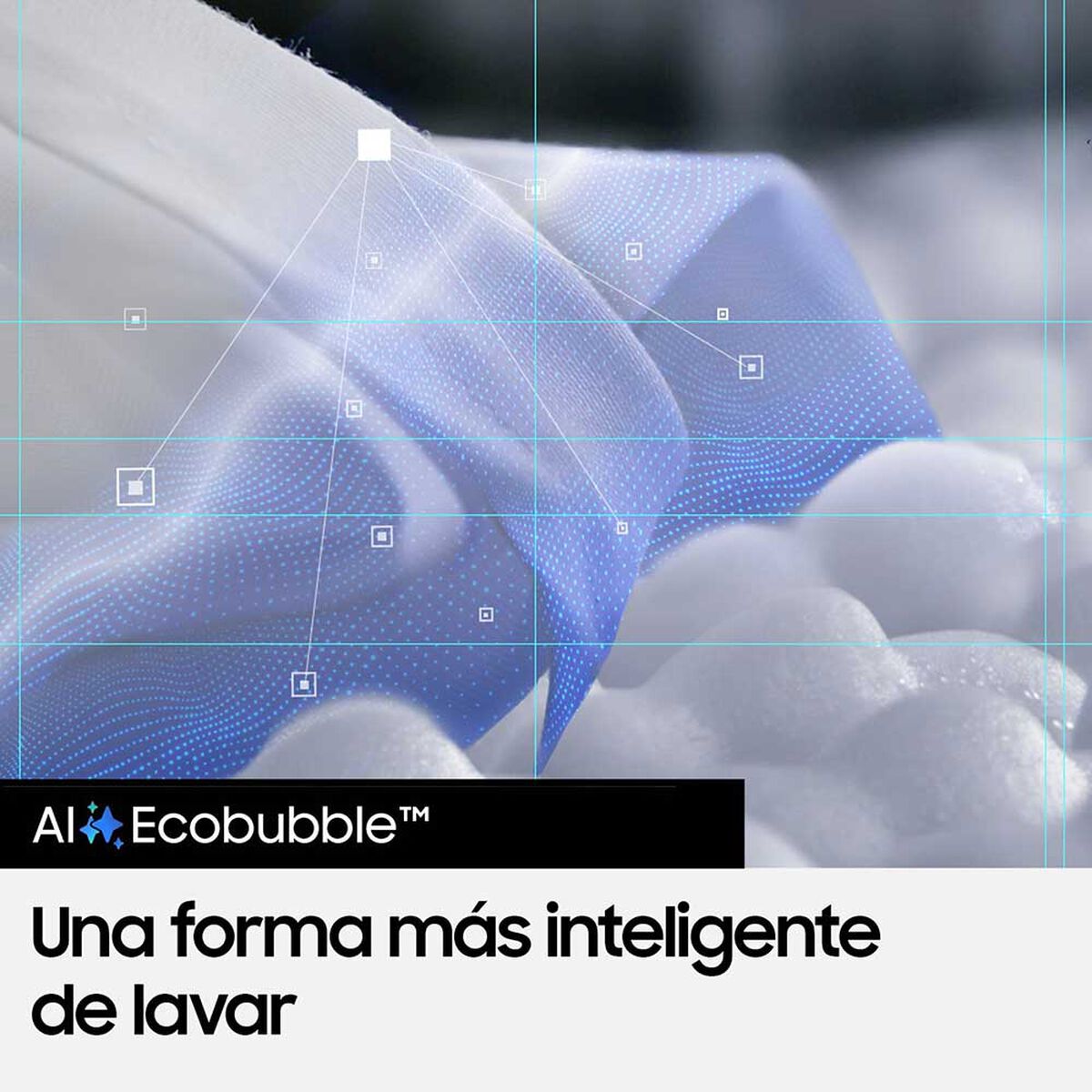 Lavadora Secadora Samsung WD12FG6B34BEZS 12/8 kg. Blanca WiFi