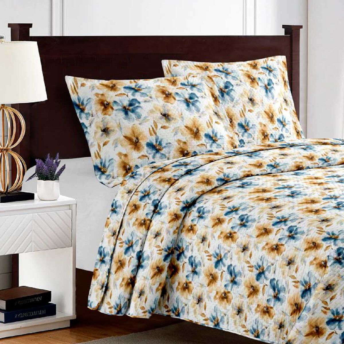 Quilt Illusions 2 Plazas Breda Celeste