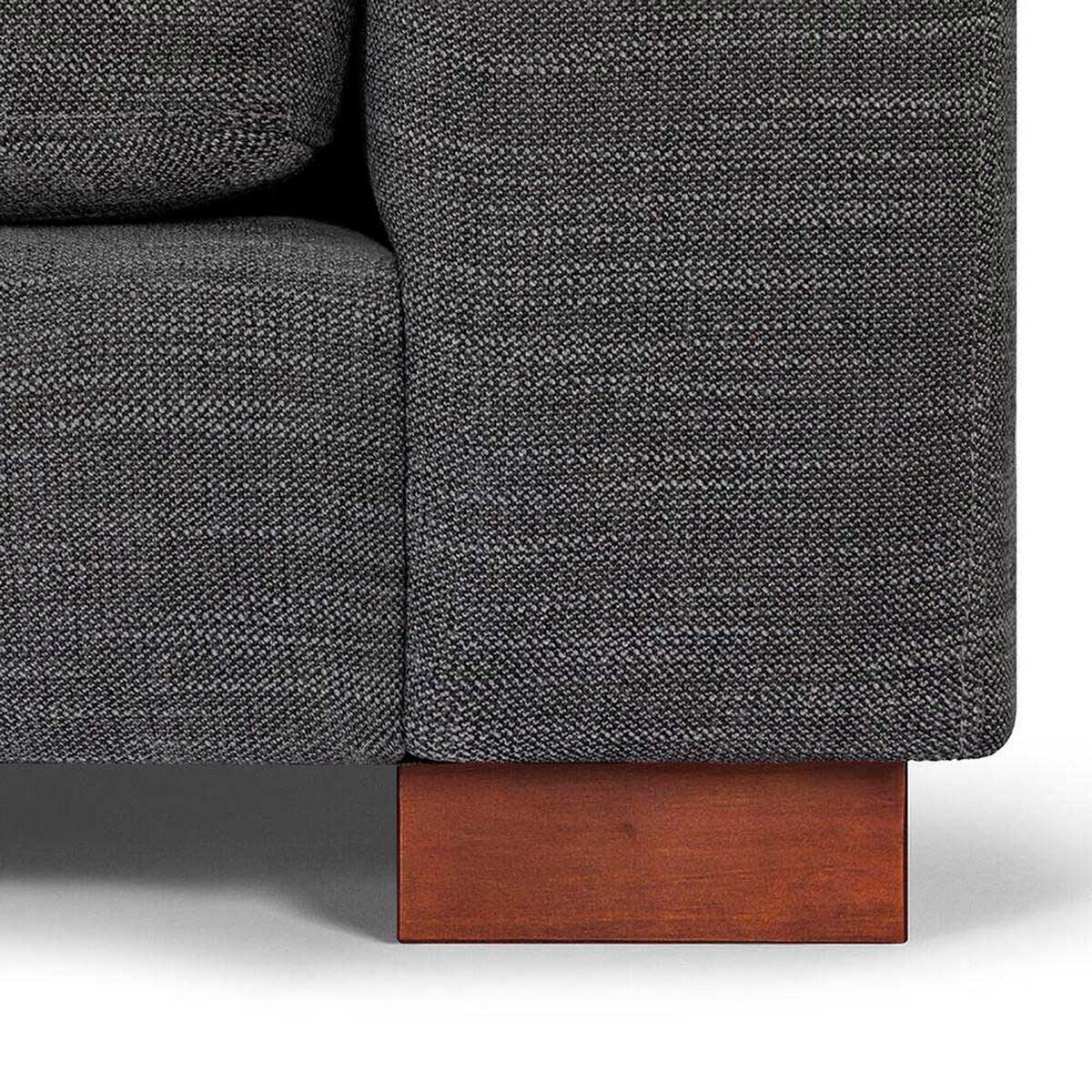 Sof&aacute; Seccional Derecho Rosen Copeland 3 Cuerpos Grafito