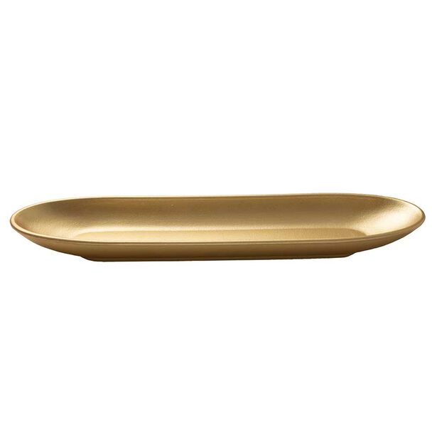 Bandeja Decorativa Madera Vgo Rectangular 55 x 13,5 cm Dorado