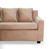 Seccional Latam Home Lucca 3 Cuerpos Beige