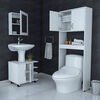 Mueble Lavamanos + Botiquín + Mueble Optimizador Tuhome