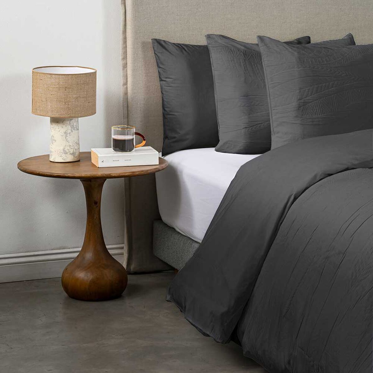 Funda de Plum&oacute;n Cannon 2 Plazas Weaves Gray