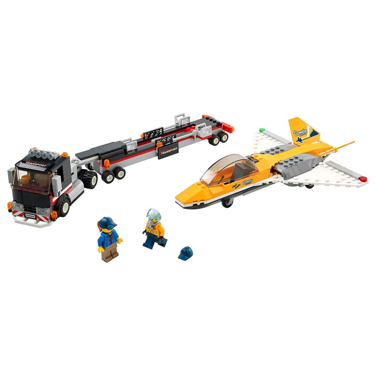Set Armable Camión de Transporte del Jet Acrobático Lego