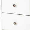 Combo Infantil Closet 2 Puertas + Velador + C&oacute;moda 3 Cajones 1 Puerta CIC Blanco