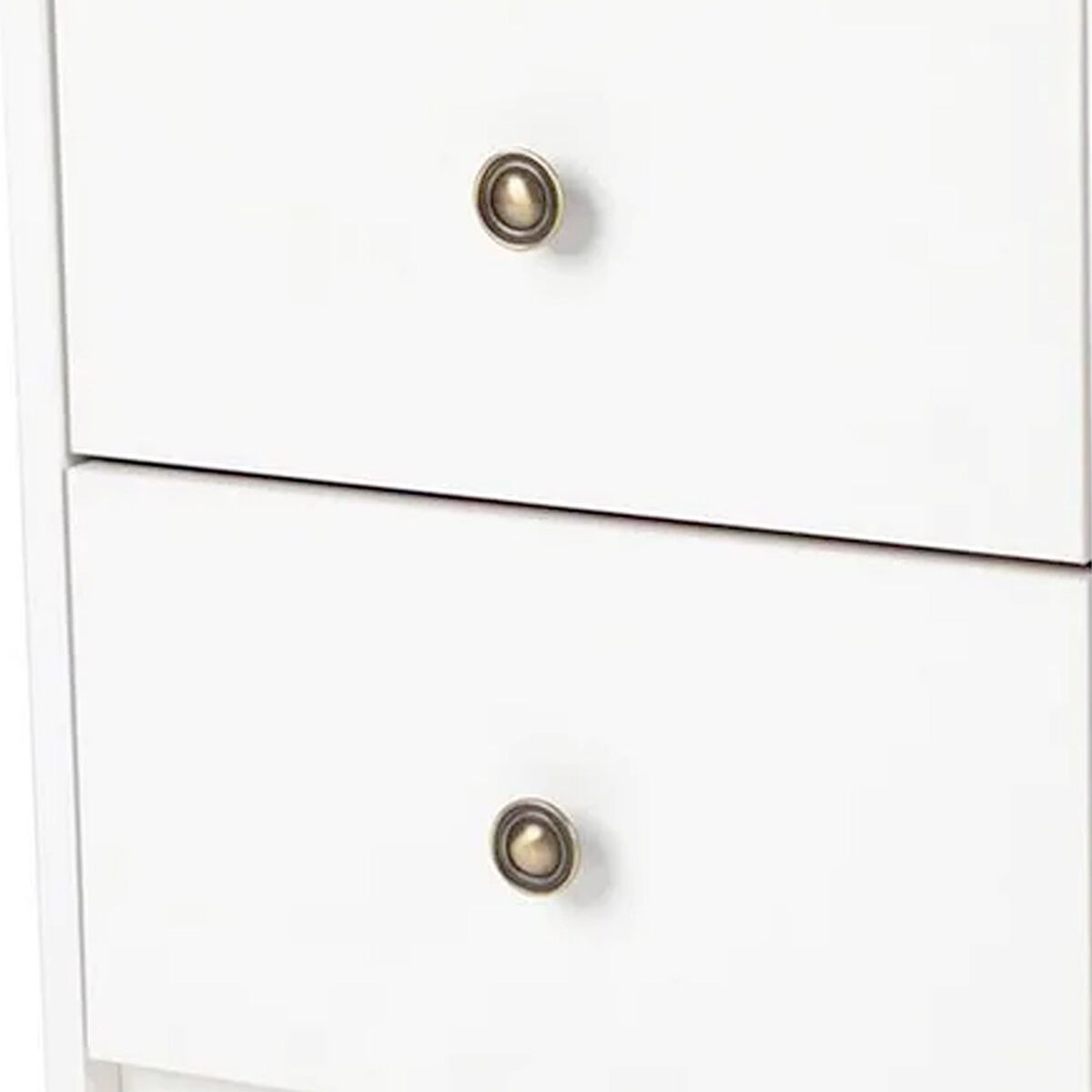Combo Infantil Closet 2 Puertas + Velador + C&oacute;moda 3 Cajones 1 Puerta CIC Blanco
