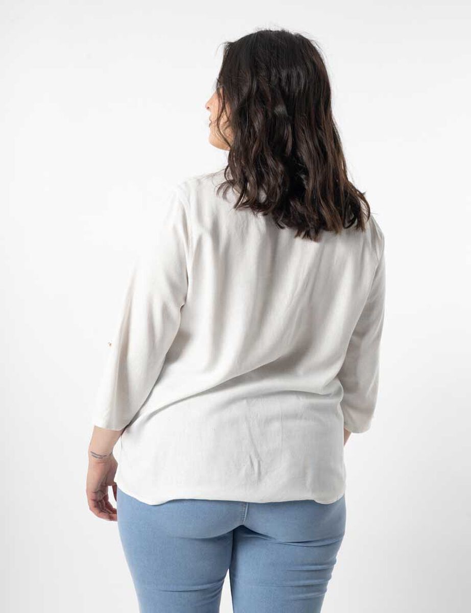Blusa Lino Mujer Extralindas
