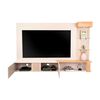 Panel TV Tuhome Isolde Hasta 70" 2 Puertas Capri Fresno