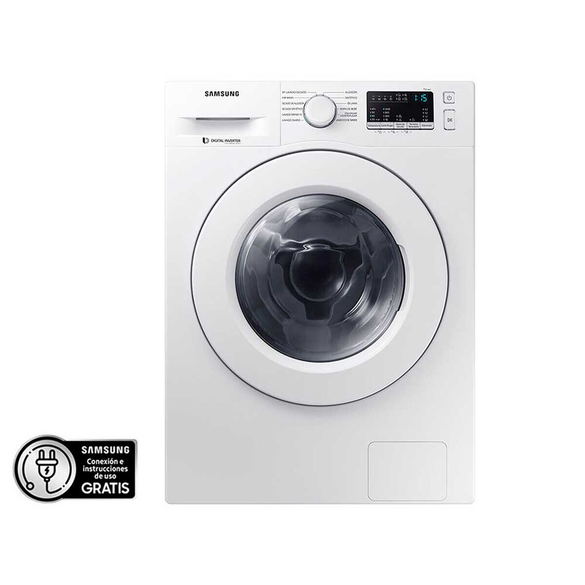 Lavadora Secadora Samsung WD11M4473MW/ZS 11/7 kg.
