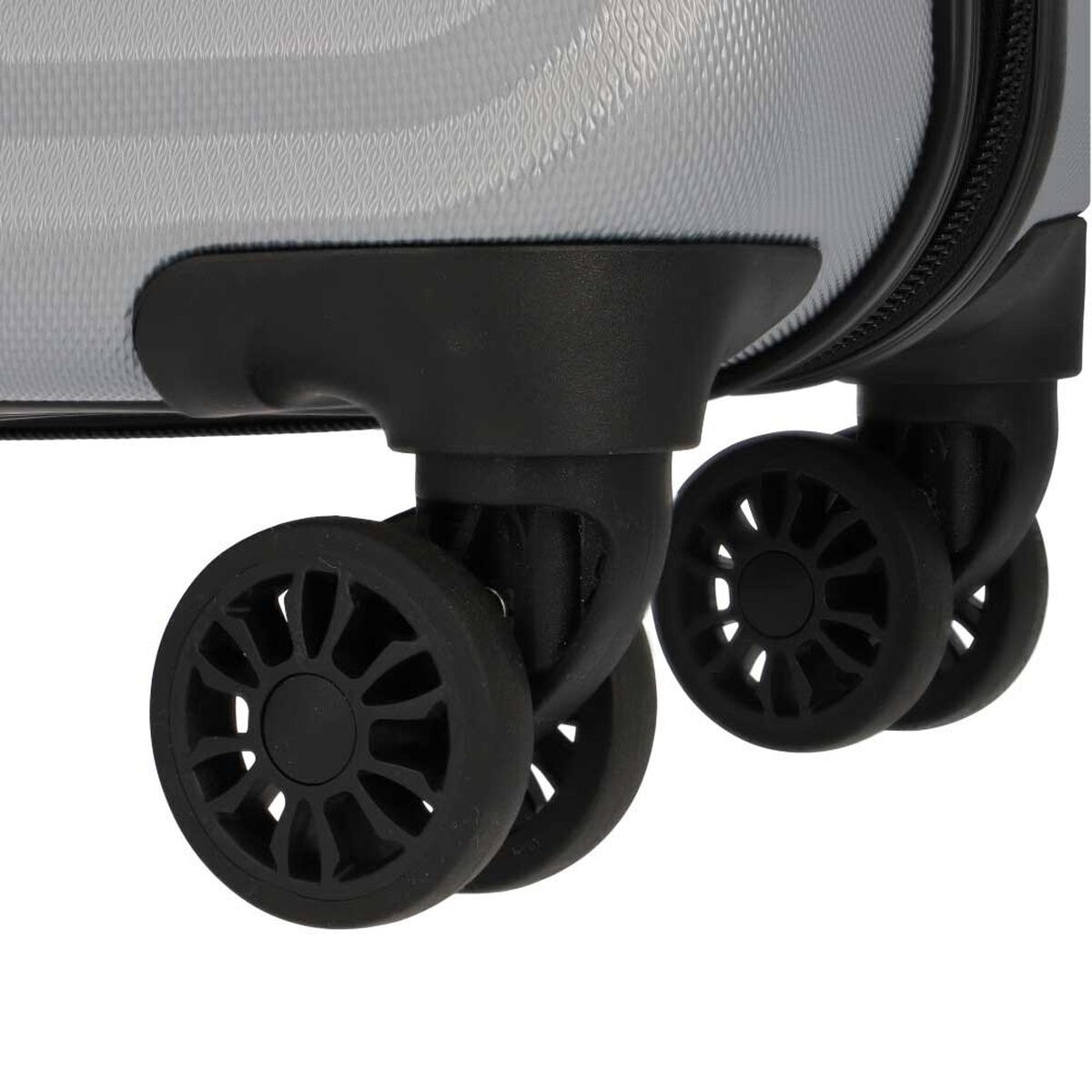 Maleta Saxoline Boden Plateado S
