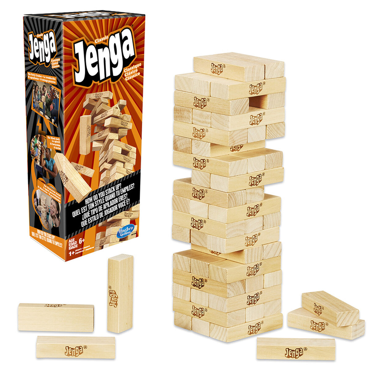 Juego Jenga clásico