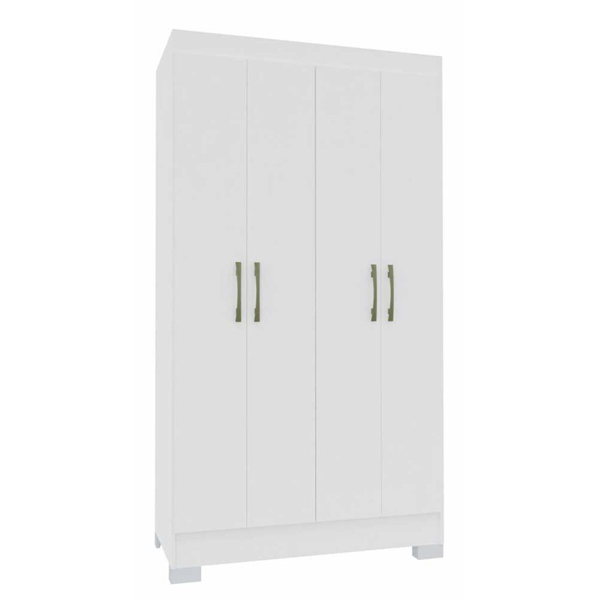 Clóset Vekkahome Roma 4 Puertas 1 Cajón Blanco