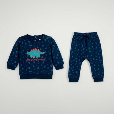 Imagen 1 del producto Conjunto Poleron+Buzo Bebo Chess Baby Azul