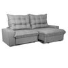 Sofá Cama Innovamuebles Magestic Córdoba 2 Cuerpos Gris Claro