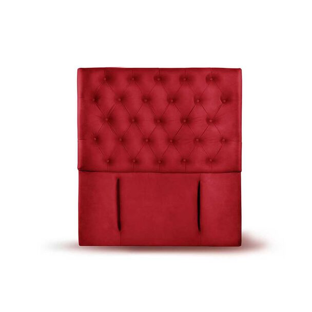 Respaldo Latam Home 1,5 Plazas Florencia Cuero Rojo