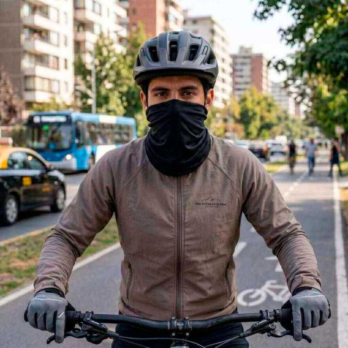 Bandana Outdoor Multifuncional Negro Pro Outdoor